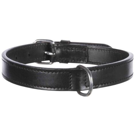 Collier en Cuir Taille M Noir 1 Unité