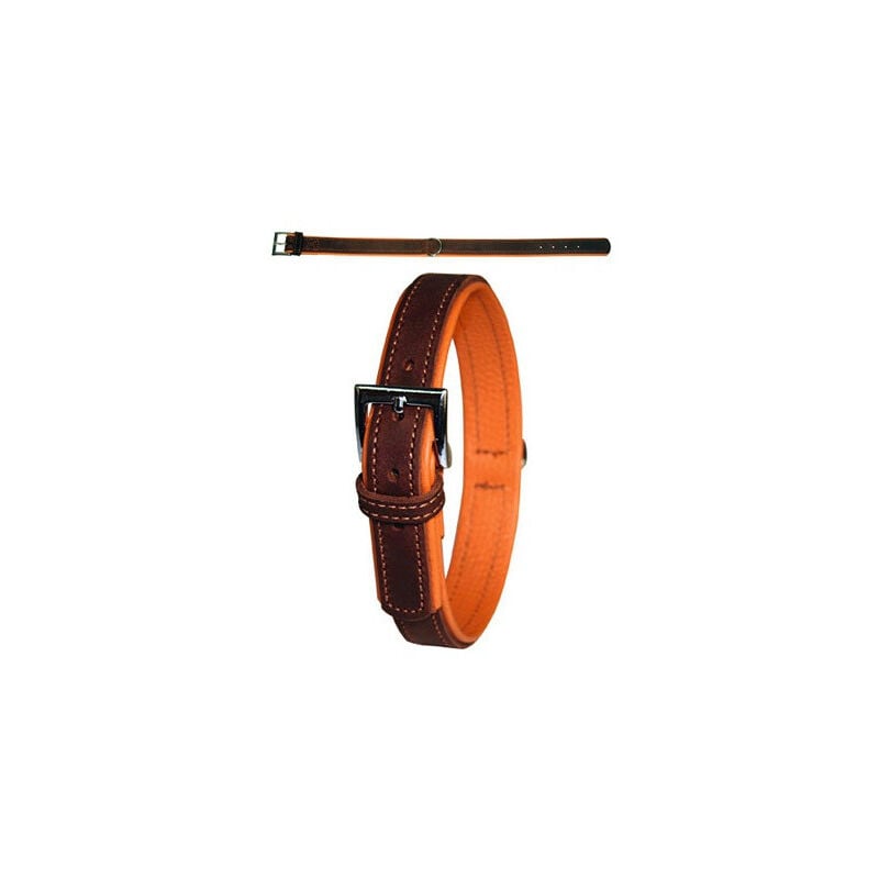 Kerbl - Collier en cuir - x Tour de cou 41-47 cm