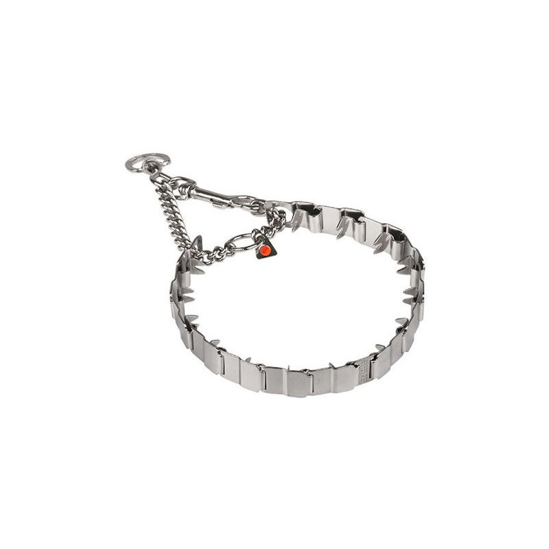 Sprenger - Collier en métal à punition douce Collier Tech à pointes, élégant et efficace, qualité supérieure, taille 48