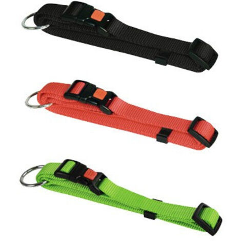 Collier en nylon - Couleur Rouge - X Tour de cou 40-55 cm