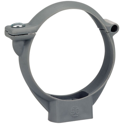Collier fixation monobloc polypropylène 50mm pas 7/150 - WAVIN - 3026176