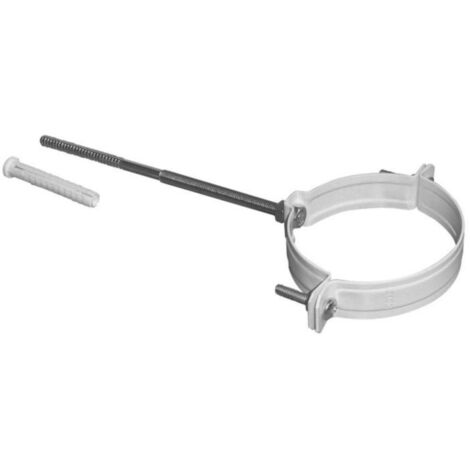 Collier galvanisé blanc à cheville D100 - UBBINK - 308410