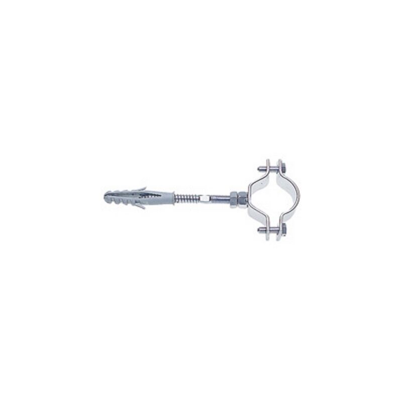 Collier galvanisé lourd avec cheville et vis