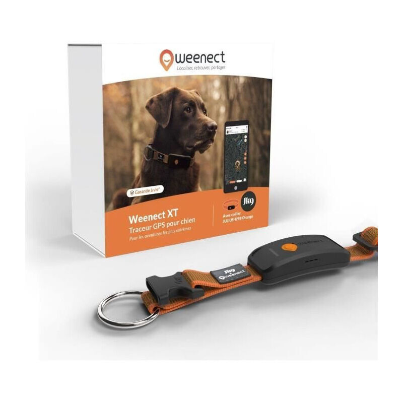 Collier GPS pour chien - WEENECT Chien XT - Antenne