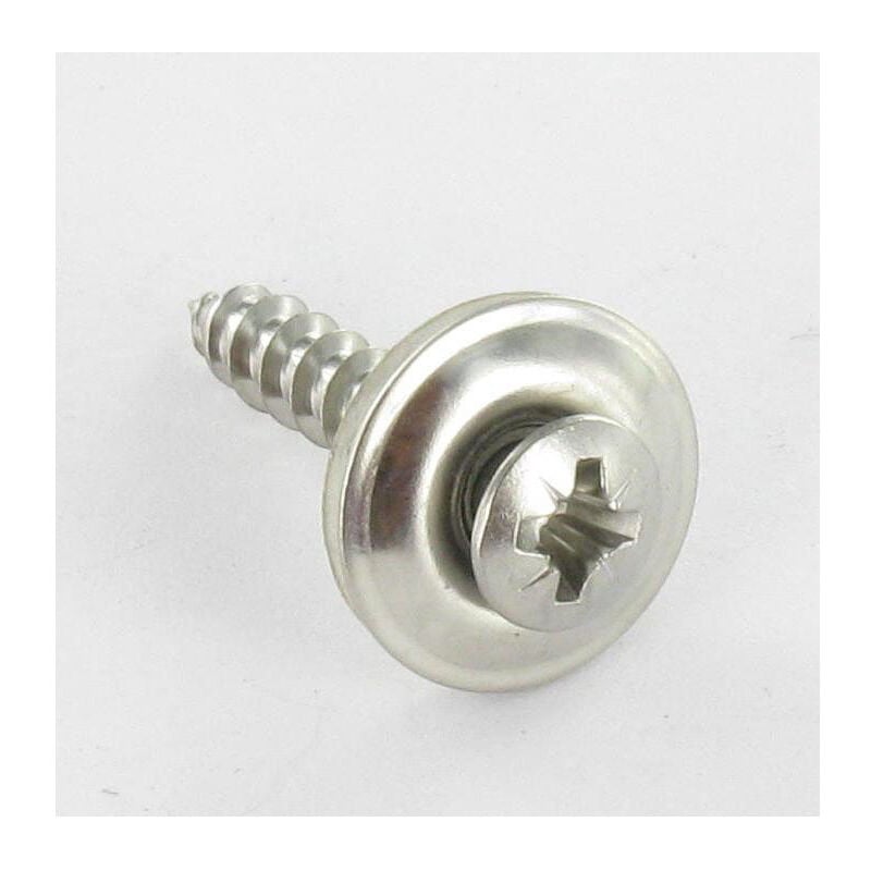 Vis pour faitage Tête fraisée bombée tfb Pozi Inox A2 Rondelle d'étanchéite avec joint néoprene epdm 4.5X50-200 pièces