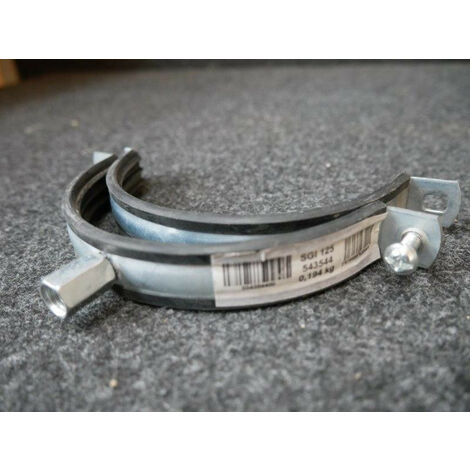 Collier isolé Ø 125mm écrou double taraudage M10-M8 pour terrasse mur ou plafond ATLANTIC