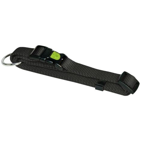 Collier noir Miami Kerbl pour les chiens Mˆx. 25 kg - 40-55 cm x 20 mm