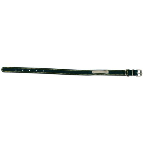 Collier Pique Simple Noir Pour Chien 45  34 à 40