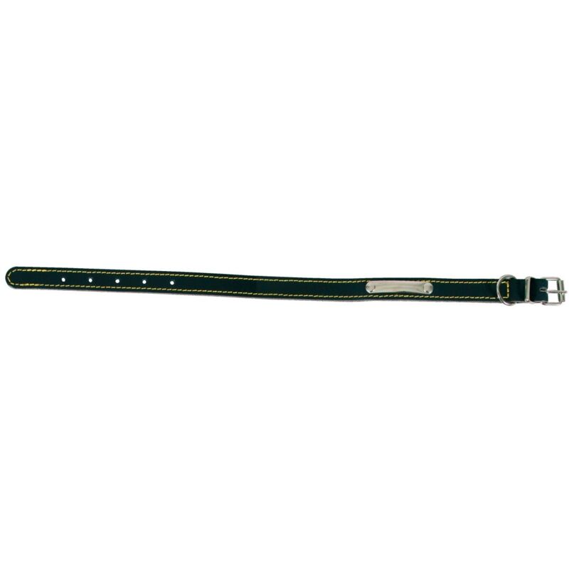Collier pique simple noir pour chien 55 28 à 48