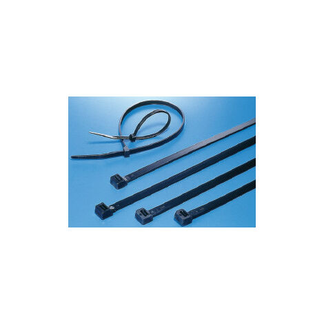 COLLIER PLASTIQUE 200 mm NOIR