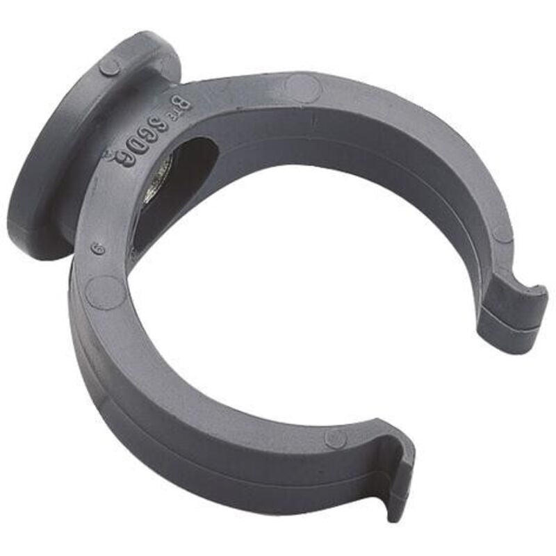 Blanc Habitat - collier plastique a insert metallique taraude 7/150 pour tube pvc