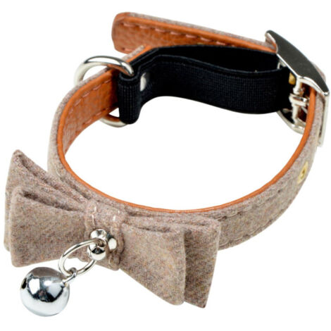 Collier pour Chat "Anti Etranglement" 27cm Naturel