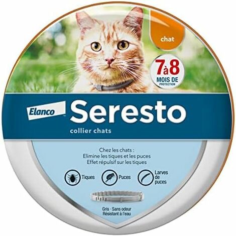 Collier pour Chats Anti-Puces et Antiparasitaire SERESTO- 1 collier LOKIUA