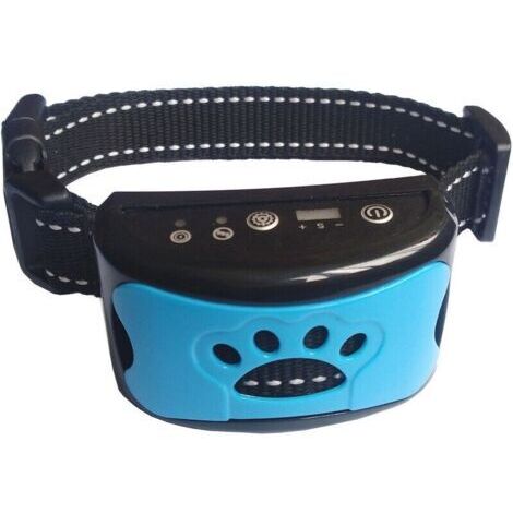 Collier pour chien anti-aboiement - Sans danger, sans cruauté et sans chocs électriques - Collier de dressage - 7 réglages progressifs de vibrations