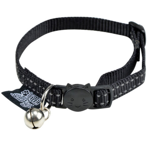 Collier pour Chien "Anti-Étranglement" 28cm Noir