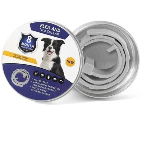 Collier pour Chien Anti-Insectes, réglable pour Grands, Moyens et Petits Animaux de Compagnie(39)