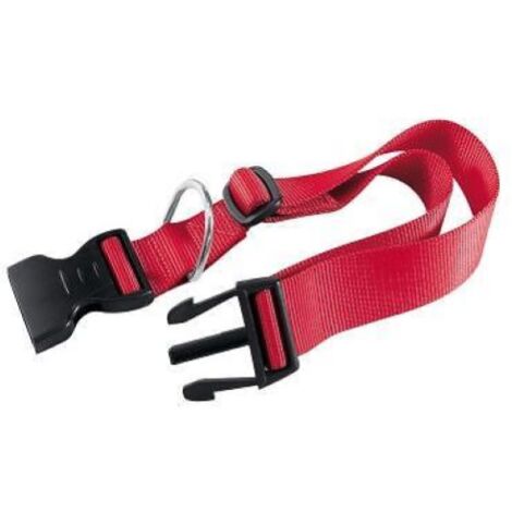 collier pour chien chien Club rouge rA glable 30-44 cm articles animaux en nylon