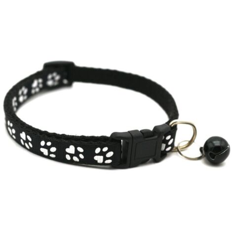 Collier pour chiot avec cloche, 1 paquet de collier de chat basique et réfléchissant avec cloches pour petits chiens de compagnie garçon petit chaton filles Animal