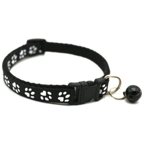 Collier pour chiot avec cloche, 1 paquet de collier de chat basique et réfléchissant avec cloches pour petits chiens de compagnie garçon petit chaton filles Animal