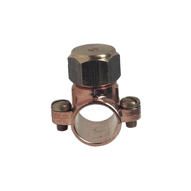 Collier Pour Mise A La Terre Pour Conduite Cuivre