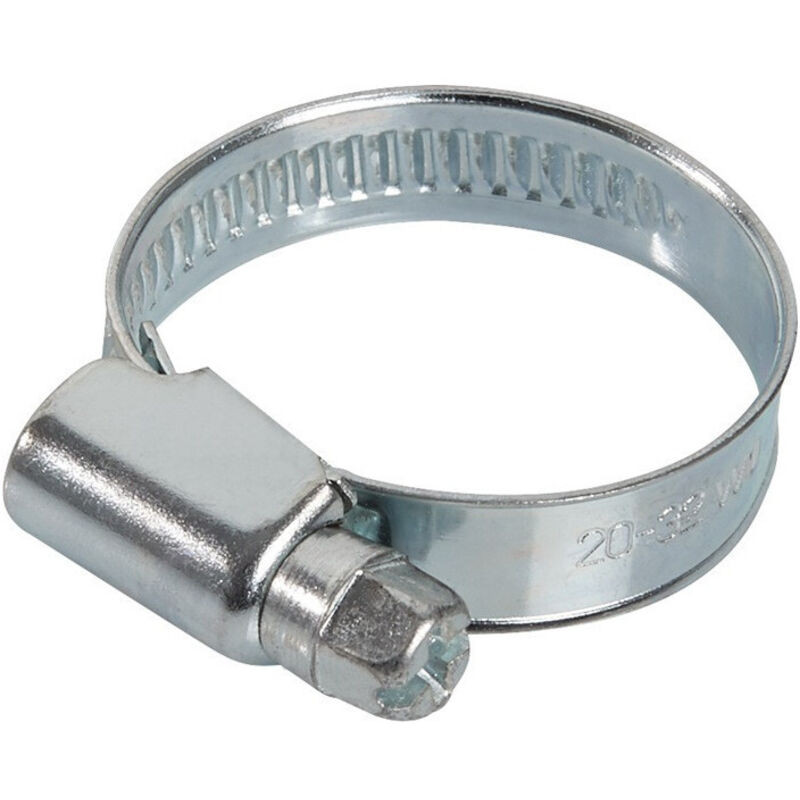 Collier pour tuyau 16-27 mm W1 largeur de bande 12 mm sachet (Par 50)