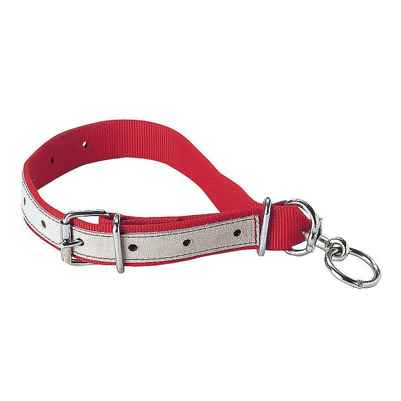 Collier pour veau en nylon rouge