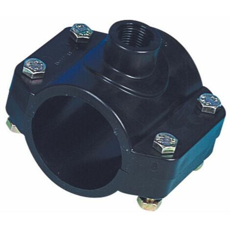 AQUALUX Collier Prise En Charge - Spécial Piscine - Diamètre 50X1/2 Pouce - Montage Sondes Ph Rx Injecteur -