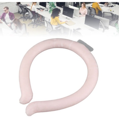 Collier réfrigérant réutilisable - Taille S rose - TPU/PCM - 18 points de gel - ManoMano