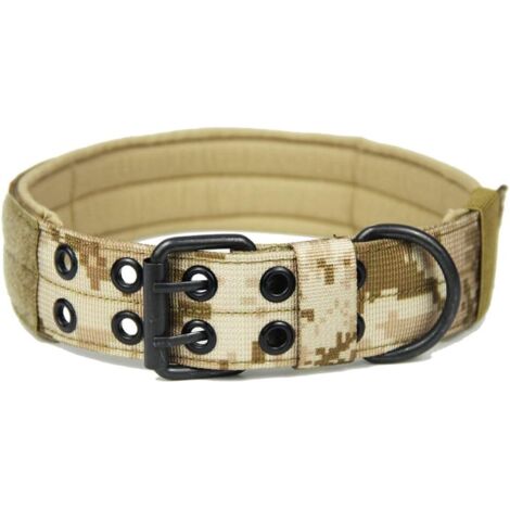 Collier réglable en nylon pour animaux de compagnie (désert M)