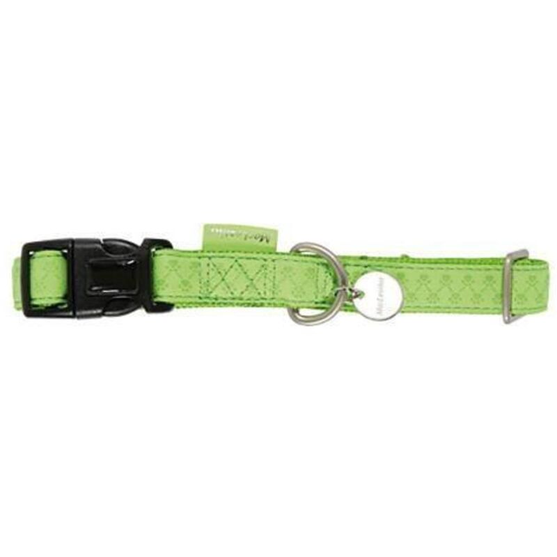 Chadog - Collier réglable Mac Leather Anis Taille : T2
