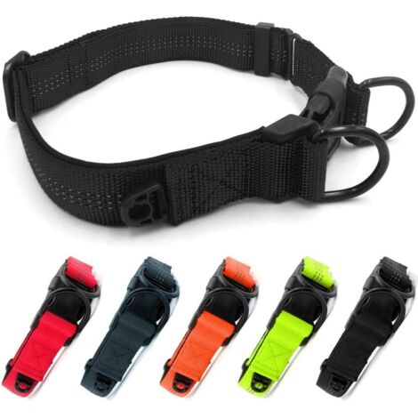 Collier réglable pour chien (noir)-Fei Yu