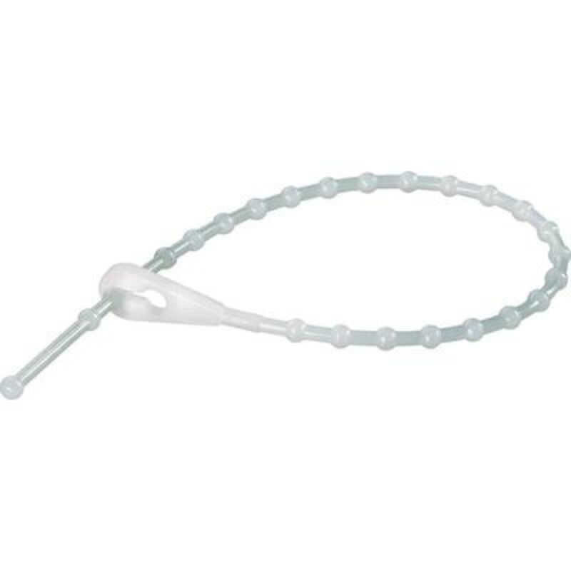 TruComponents 40207 Knot cable tie 280mm 3mm Ecru 100 pc(s)