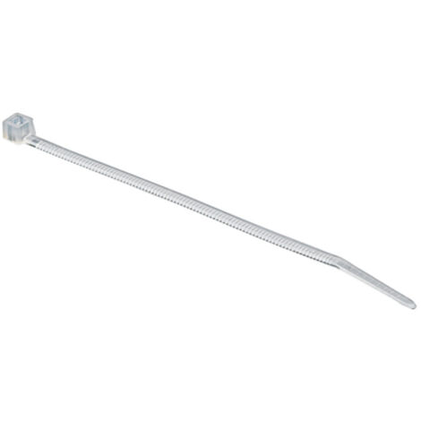 Collier rilsan 2.5x98mm blanc sachet de 100 pieces 7133031