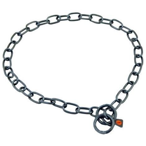 Collier sanitaire étrangleur, fin, INOX noir Désignation : Collier Inox Longueur total : 50 cm Ouverture maxi : Collier Inox Diamètre du fil : 50 cm HS - Sprenger 515412