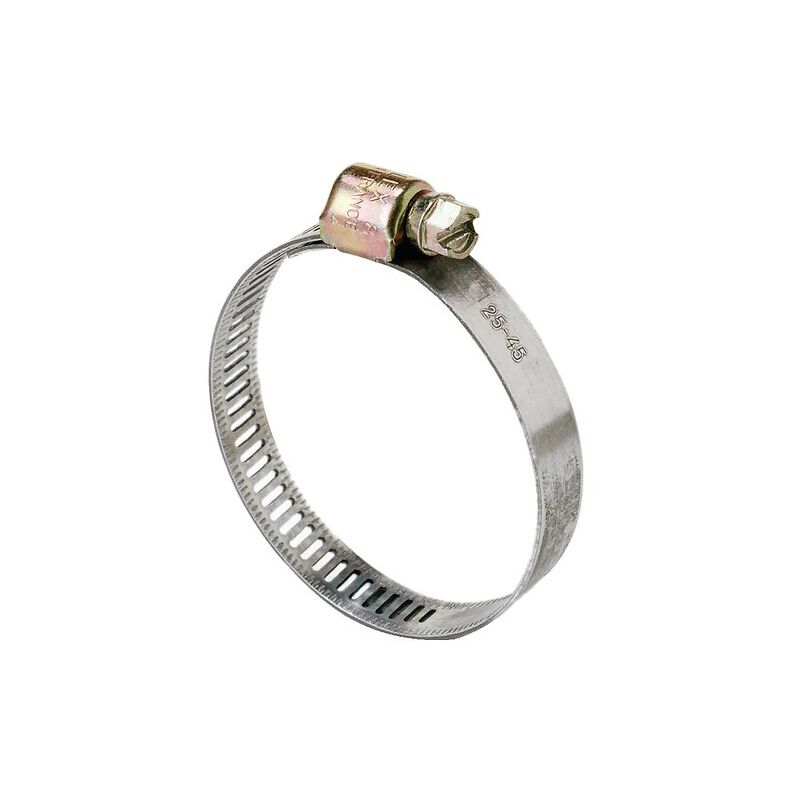 Colliers de serrage acier W2 bande ajourée 14 mm, diamètre de serrage minimum 32/maximum 52 mm, boîte de 25 pièces Serflex