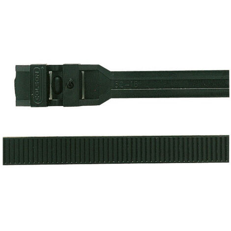 Collier Serre-câble noir  128 x 7,6 x 22 20
