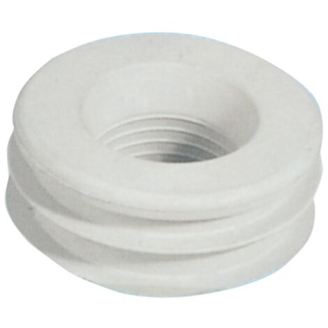 collier standard pour toilette en caoutchouc blanc mm 60x30 piA ce de rechange pour tuyau de salle de bain
