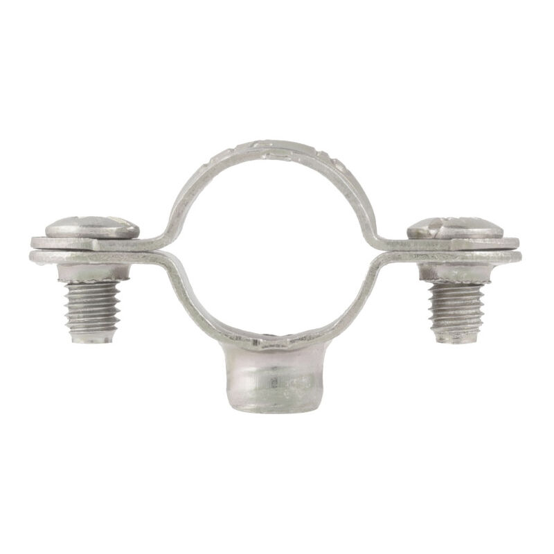 Collier Atlas simple en acier zingué blanc - M7x150 - ø 22 mm - Boite de 100 Scell-it CS22