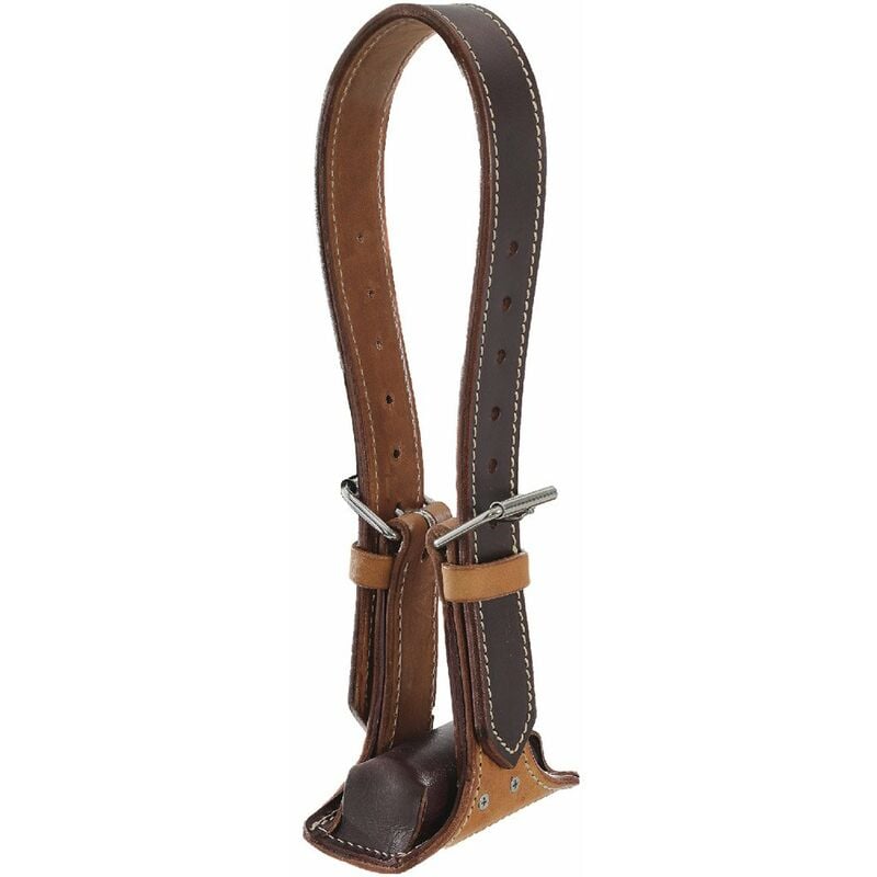 Collier tic en cuir pour chevaux
