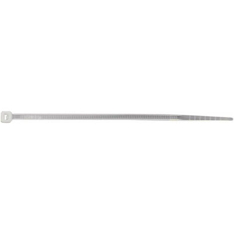 Colliers de câblage L.280mm B.4.8mm PA natur 100 unités