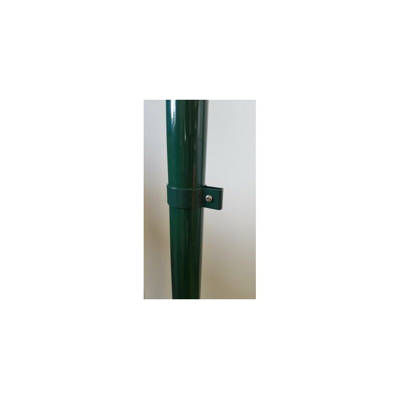 Colliers Simples de Fixation Poteaux Ronds Vert - Lot de 6 - jarditop - Vert (ral 6005)