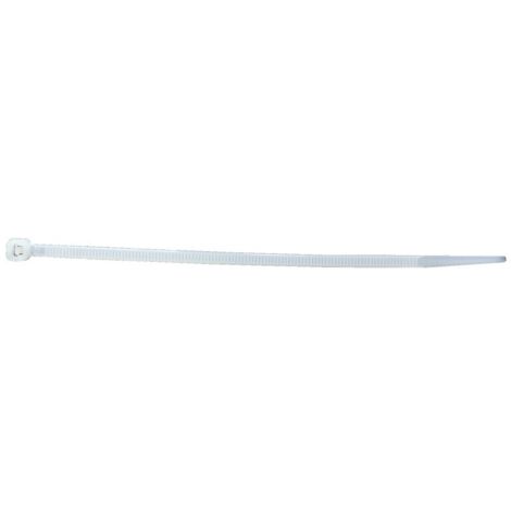 Colliers de montage Chatellier incolores. largeur 2.5 mm. longueur 100 mm. boîte de 100 pièces - DON QUICHOTTE