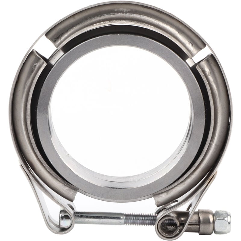 Zoternen - Colliers de serrage américains en v pour tuyaux d'échappement et de turbocompresseur + 2 brides étiquetées (2.5 inch)