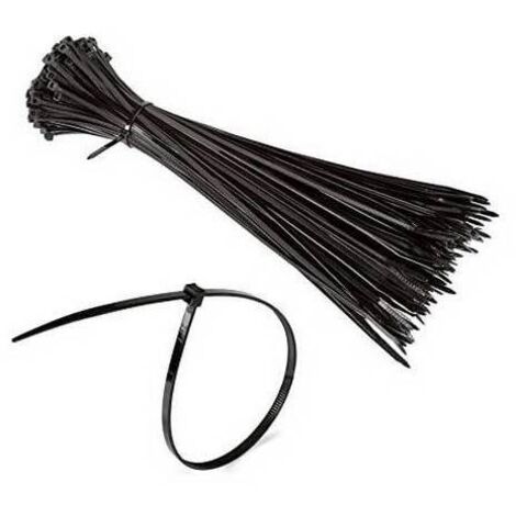 Colliers de serrage en nylon 100pcs