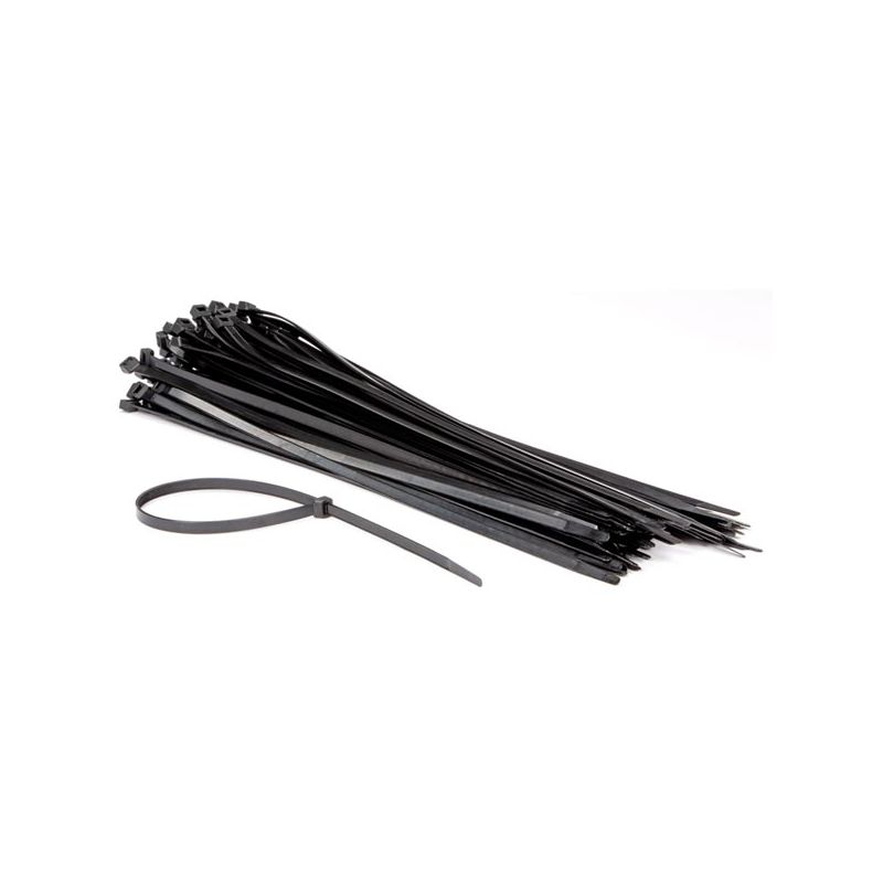 Perel - colliers de serrage en nylon - 8.8 x 500 mm - noir (100 pcs) ECTB500