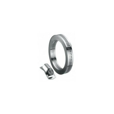 Colliers De Serrage Extra Longs Caractéristiques Lot De 30 Têtes De Serrage - 100 % Inox W4 - Pour Bande Largeur 8mm