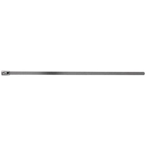 Colliers de serrage L.200mm L.4,6mm VA 100p./paquet