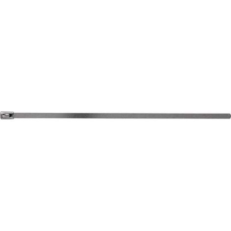Colliers de serrage L.360mm L.4,6mm VA 100p./paquet