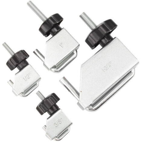 Colliers de serrage pour durites de liquide de refroidissement – Lot de 4, acier inoxydable, diamètre réglable 8–22 mm