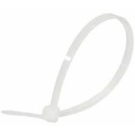Colliers de serrage Rilsan Incolore 200 mm x 4,6 mm lot de 100 pièces